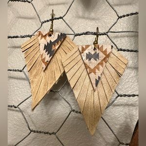 Leather Earrings